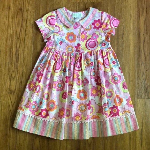 Baby Lulu dress 6x with matching leggings (4T) and hat. - Picture 3 of 10